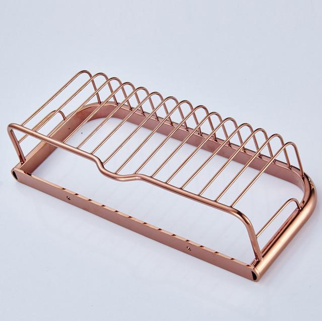 Biggers Luxury Rose Gold Copper Bathroom Paper Holder