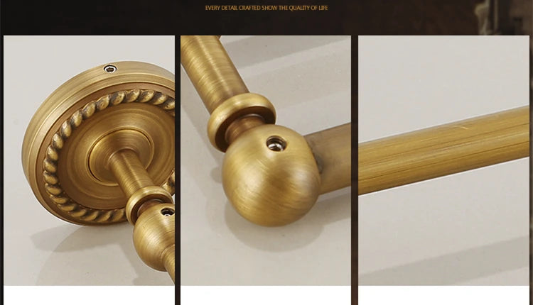 Solid Brass Bathroom Hardware Sets Antique Bronze Bath