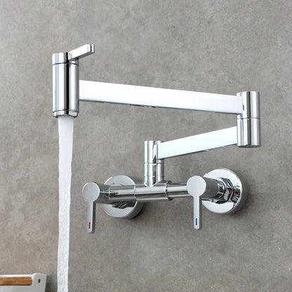 Pot Filler Tap Wall Mounted Foldable Faucet Cold