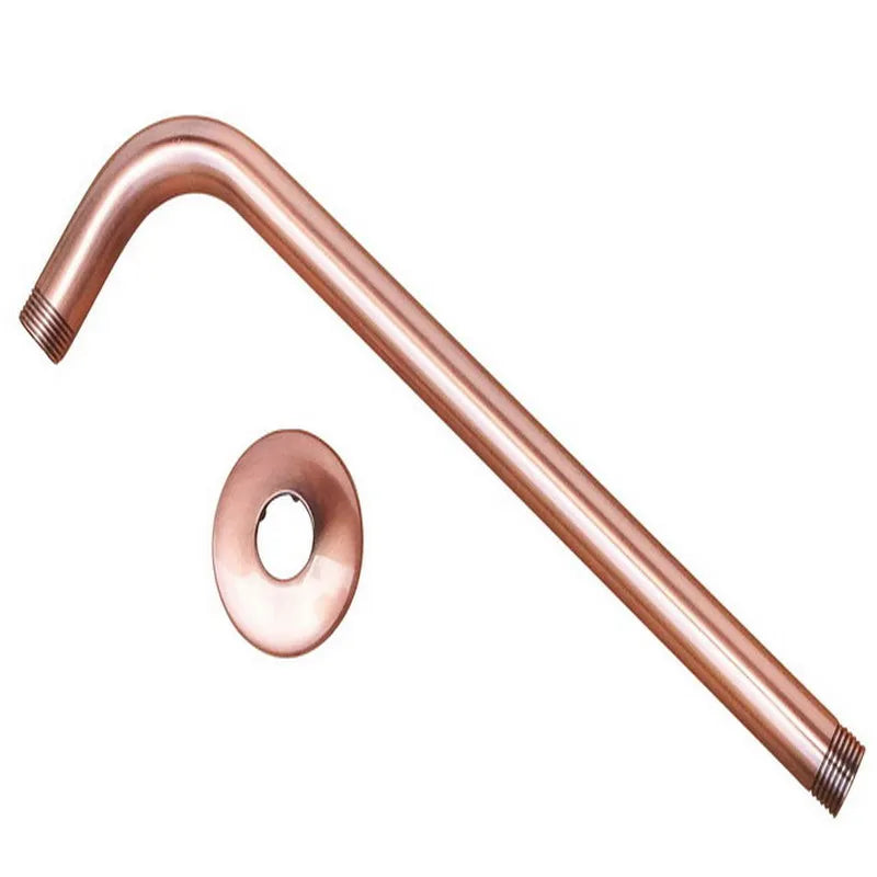 Antique Red Copper Brass Bathroom Rain Shower Head