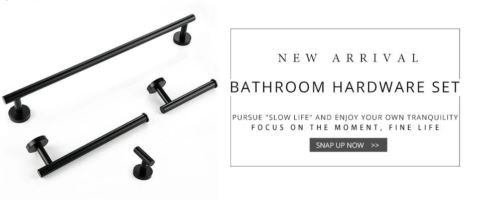 Bathroom Faucet Shower Mixer Tap Spout Black Solid