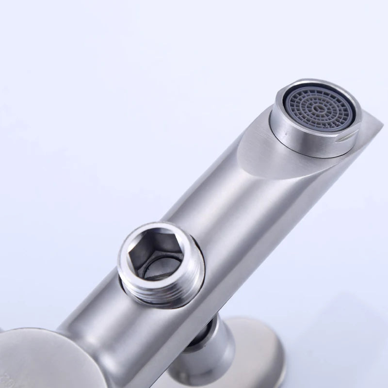 Bathroom Shower Faucet 304 Stainless Steel Triple Bathtub
