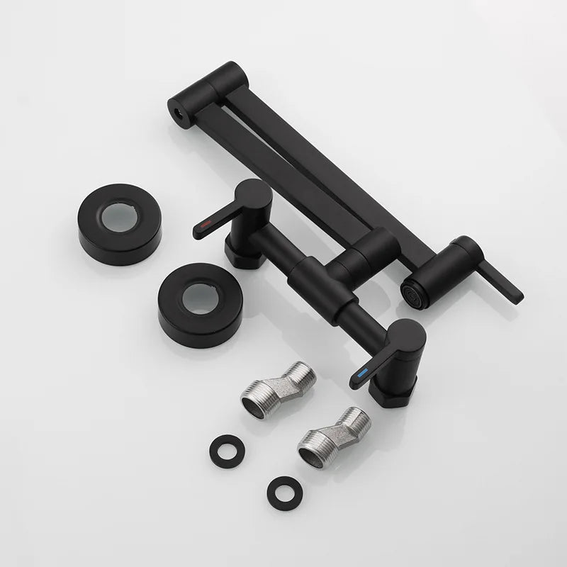 Pot Filler Tap Wall Mounted Foldable Faucet Cold