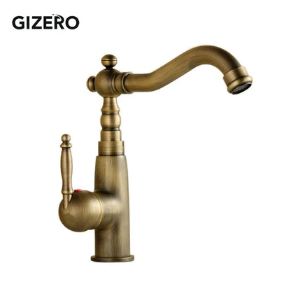 Antique Retro Faucet Basin Mixer Bathroom Cold Water