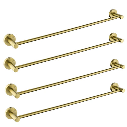 Brushed Gold Towel Bar Rack 304 Stainless Steel