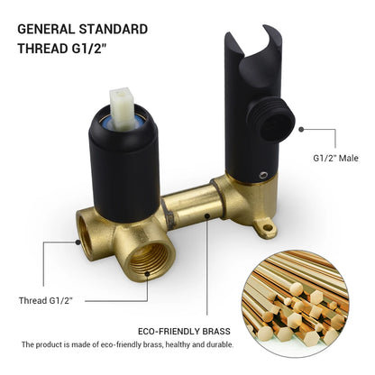 Brass Toilet Bidet Spray Handheld Cleaning Diaper Cold
