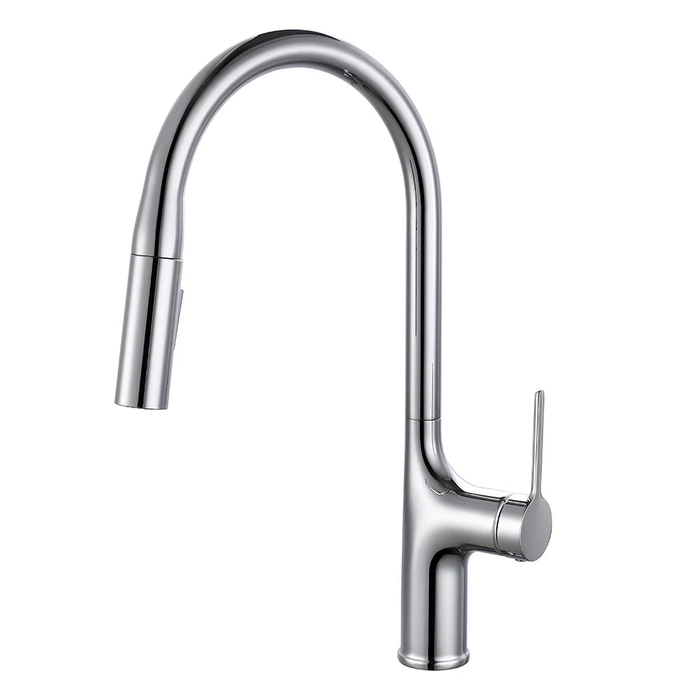 Bagnolux Titanium Black Brushed Deck Mounted Faucet Two