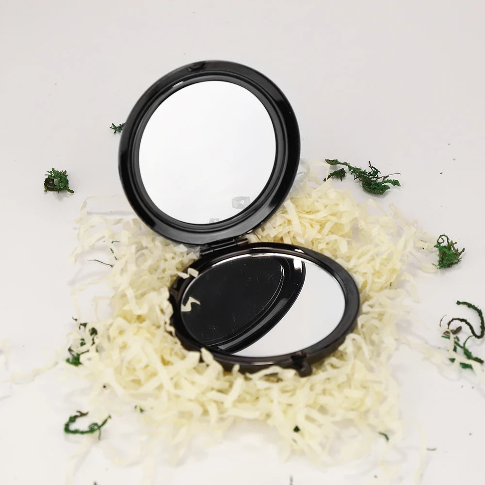 5pcs 57mm Compact Mirror Purses Pocket Makeup Mirror