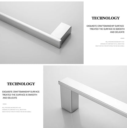 Stainless Steel Bathroom Wall Shelf Towel Bar Rack
