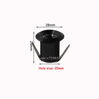 10 1w 3w Led Recessed Cabinet Mini Spot