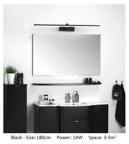 Modern Led Wall Lamp 120 100 80cm Mirror