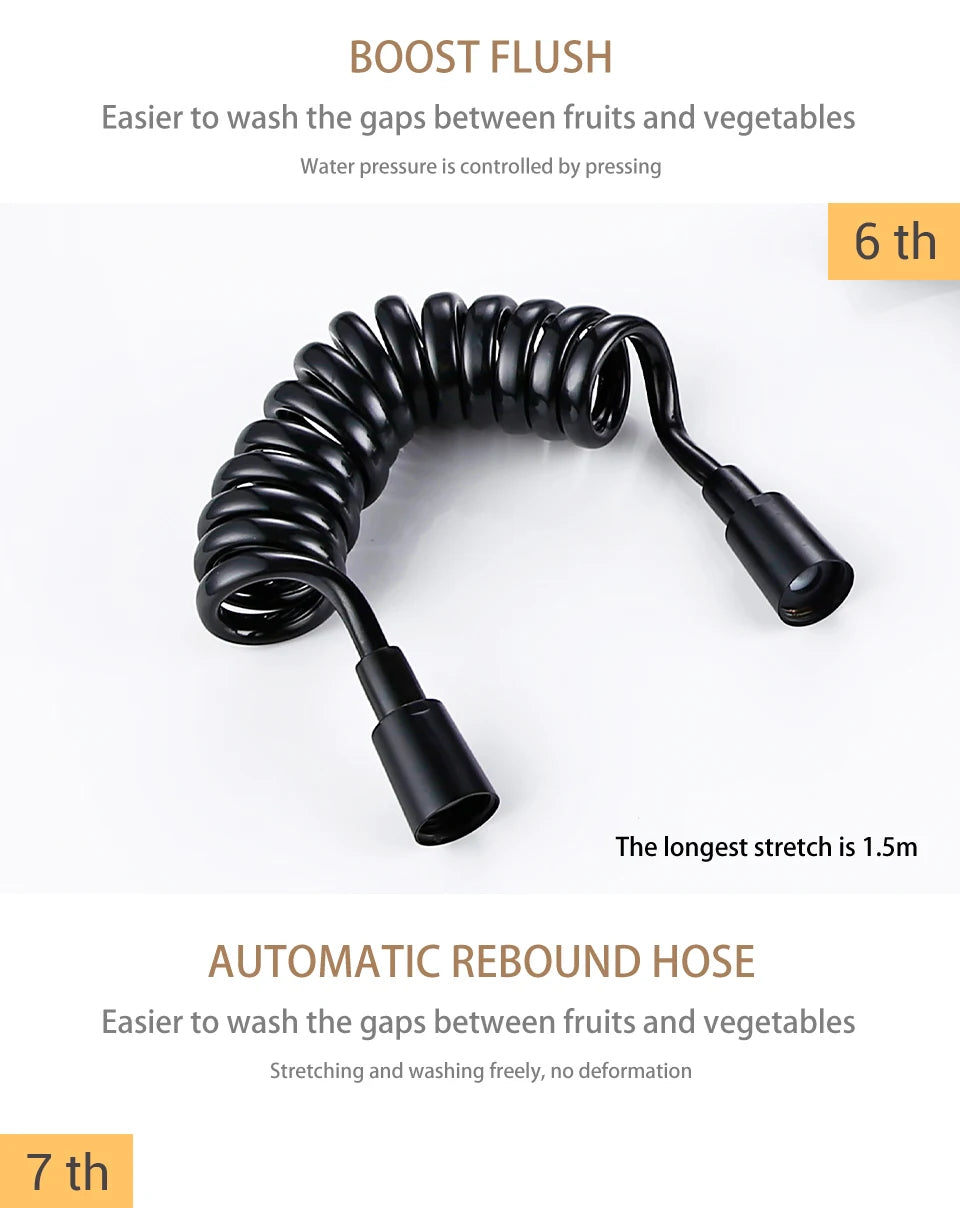 High Quality Solid Brass Deck Mounted Spray Gun