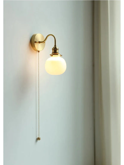 Iwhd Nordic Led Bathroom Mirror Light Fixture Pull