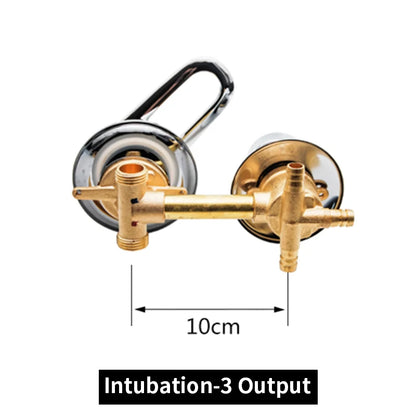 Vagsure 2/3/4/5 Ways Water Outlet Cold Intubation 10/12