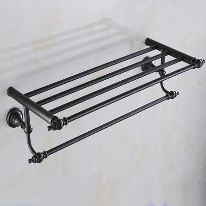 Oil Rubbed Bronze Bathroom Towel Shelf Towel Holder