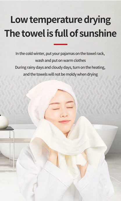Smart Electric Towel Rack Stainless Steel Heated Towel