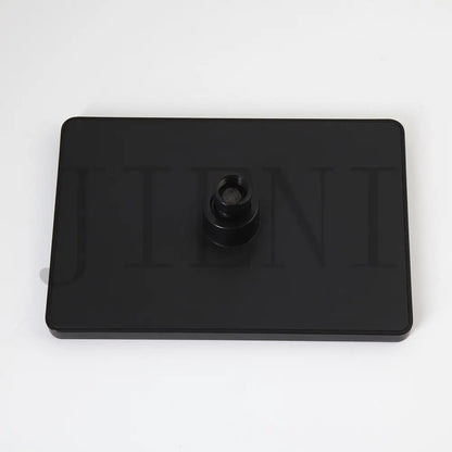 Jieni Matte Black Rainfall Shower Faucet Paint Black