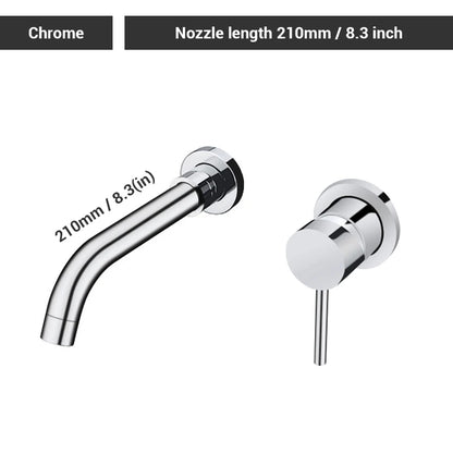 Black Bathroom Sink Faucet Brass Tap Cold Wash