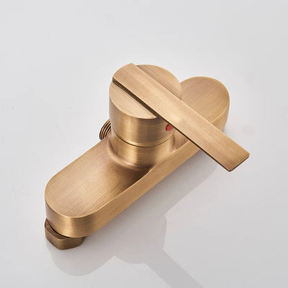 Rainfall Bathroom Shower Brass Antique Shower Mixers Handshower