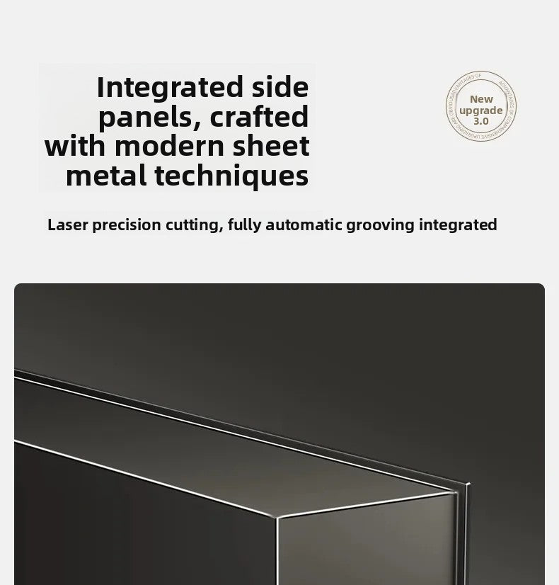 Stainless Steel Niche Bathroom Shelf-Embedded Tv Cabinet Style