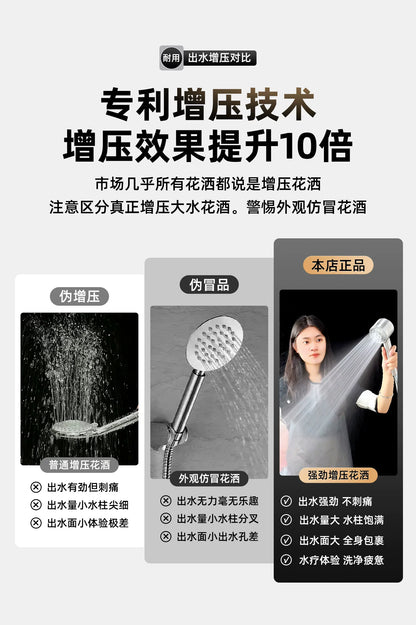 Upgraded 304 Stainless Steel High Pressure Shower Head
