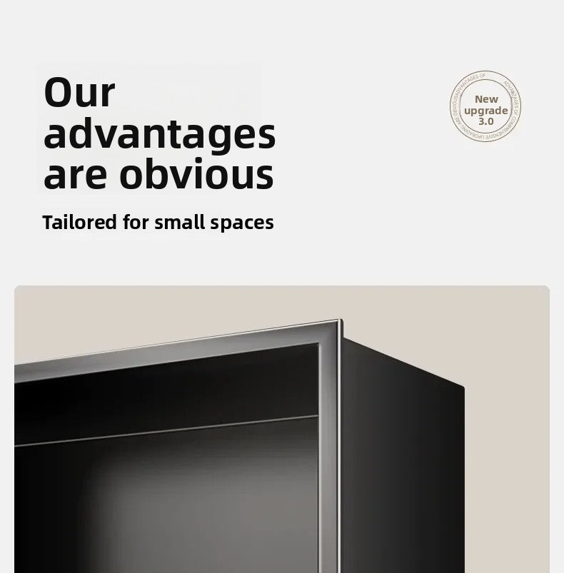 Stainless Steel Niche Bathroom Shelf-Embedded Tv Cabinet Style