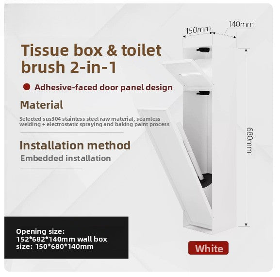 Concealed Bathroom Toilet Hotel Apartment Up Down Open