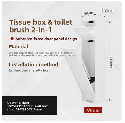 Concealed Bathroom Toilet Hotel Apartment Up Down Open