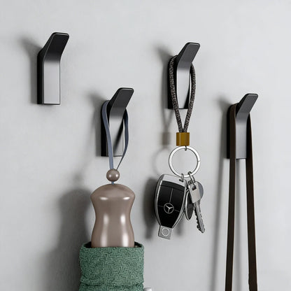 Black Matte Wall Hook Hanging Coat Rack Clothes
