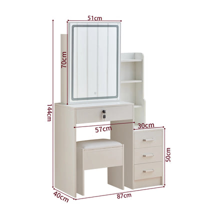Ainpecca Dressing Table Led Lights Vanity Desk Led