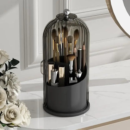 Rotating Dustproof Toothbrush Holder Organizer 360 Swivel