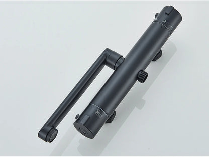 Chrome Black Bathtub Faucet Wall Mounted Thermostatic Shower