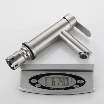 Bathroom Sink Faucet 304 Stainless Steel Cold Water
