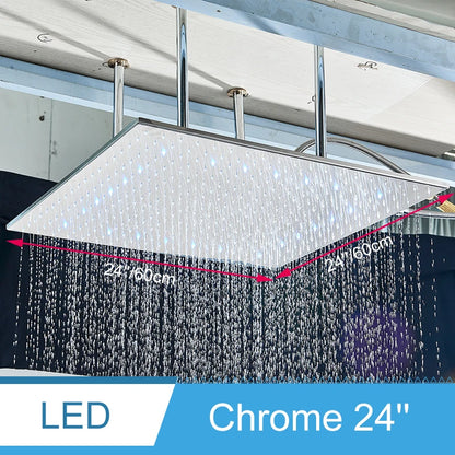 Shinesia Led Bathroom Shower Faucet 40 80cm Large