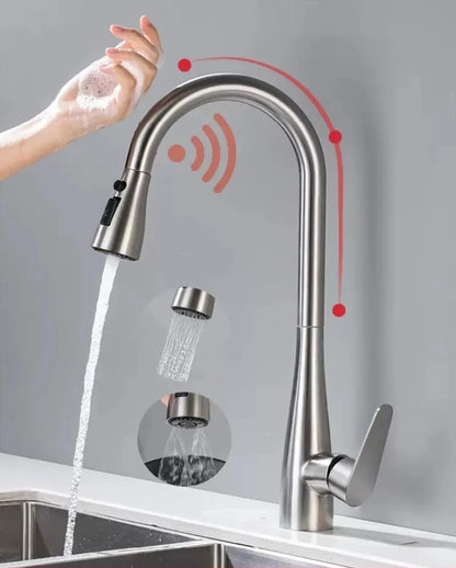 Gegve Smart Touch Faucets 304 Stainless Steel Removable