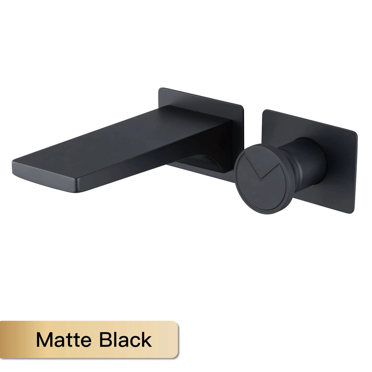 Luxury Brass Chrome Bathroom Faucet Wall Mounted Design