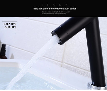 Bakala Black Bathroom Sink Faucet Water Faucet Gourmet