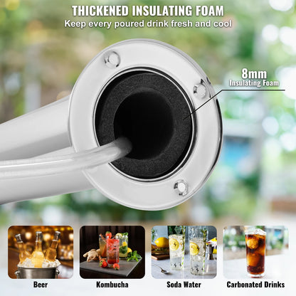 Succebuy Kegerator Tower Kit Tap Beer Conversion Kit