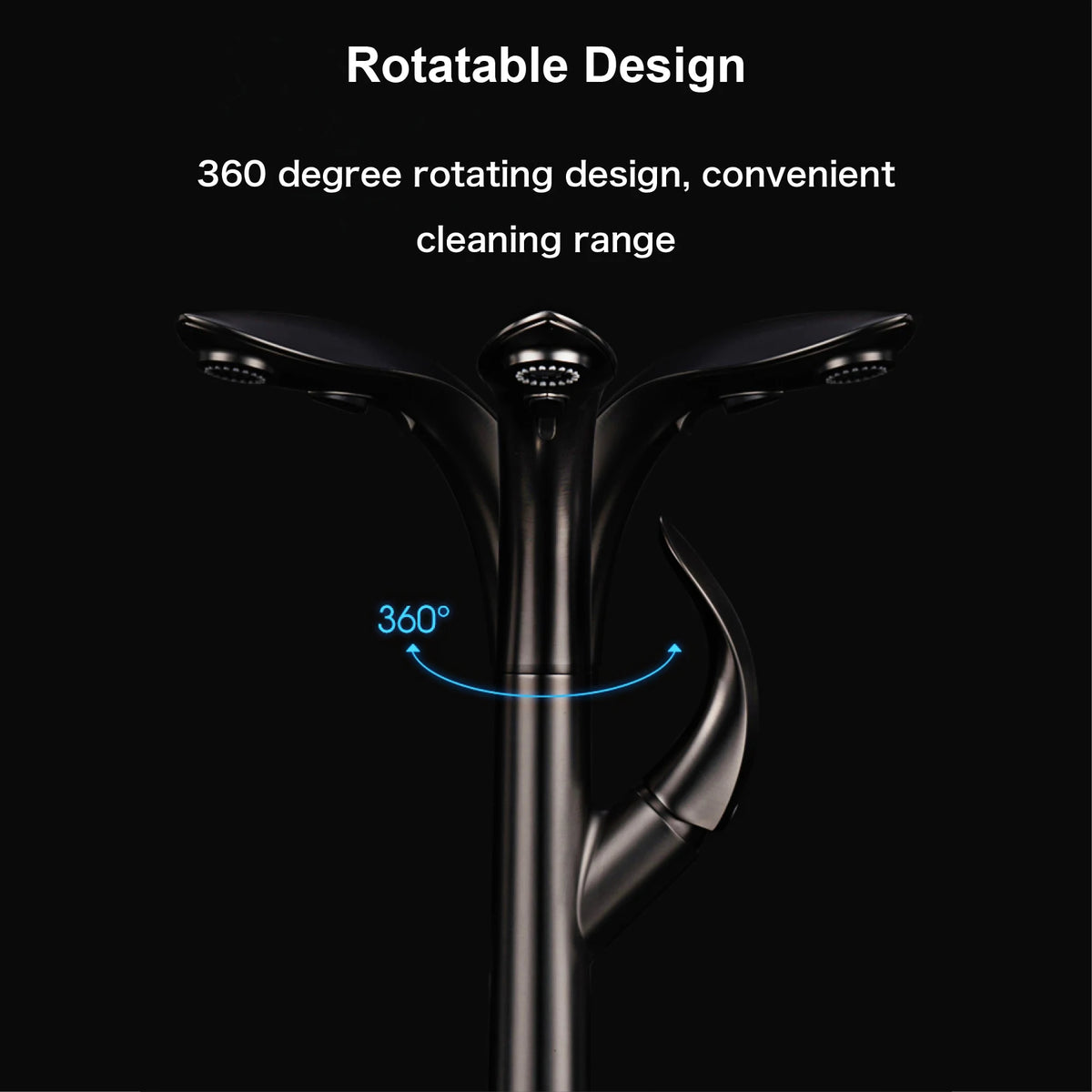Luxury Brass Gold Touch Switch Faucet Pull-Out Design