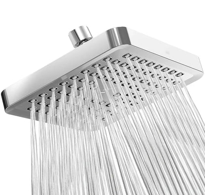 Inches High Pressure Rain Shower Head Arm 1min