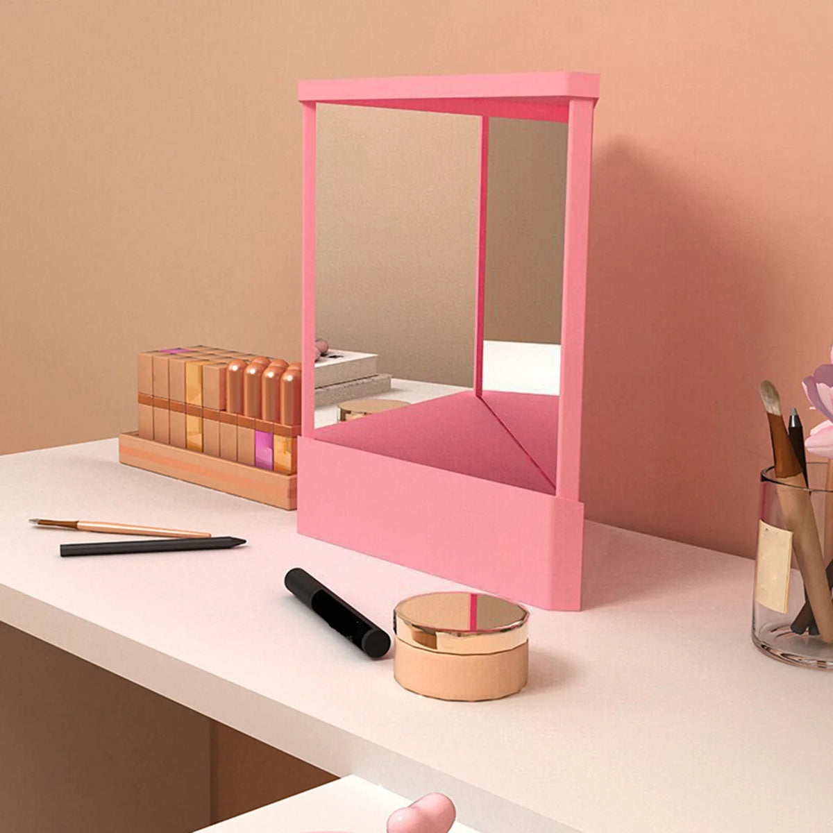 Makeup Mirror Non Reversing Precision True Image Vanity