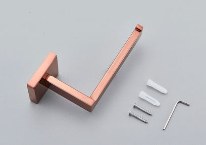 Bathroom Hardware Rose Gold Polish Shiny Bathrobe Hook