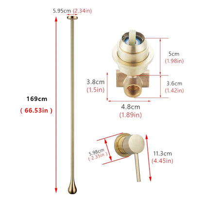 Brushed Gold Bathroom Faucet Ceiling Design Basin Faucets