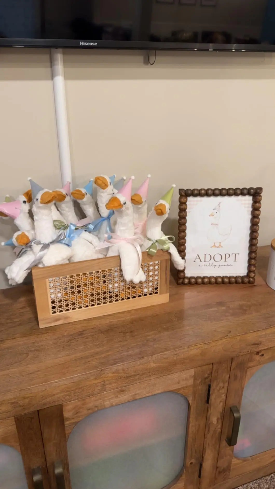 6-12pcs One Silly Goose Party Favors 8in Goose