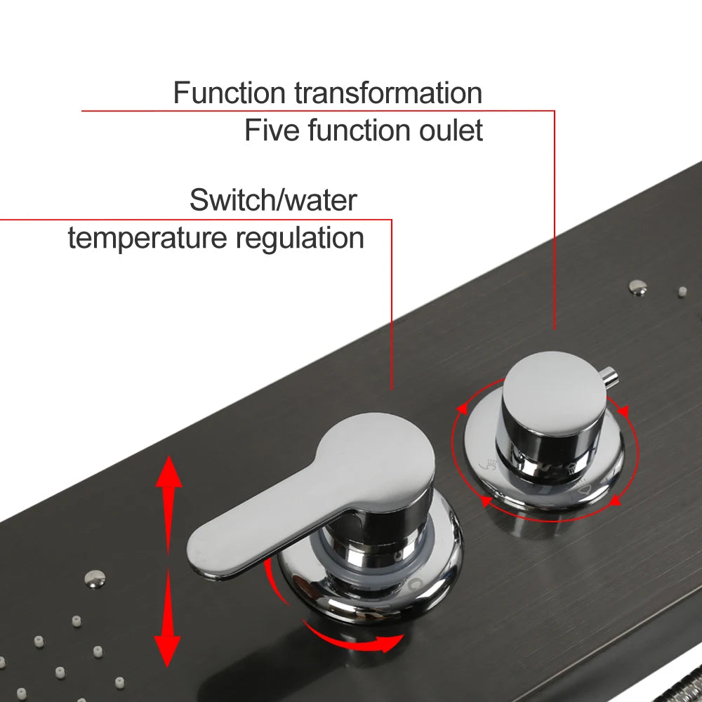 Shower Panel Shower System Rain Shower Waterfall Shower