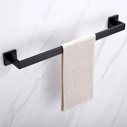 Bathroom Stainless Steel Towel Rack Durable Space Saving