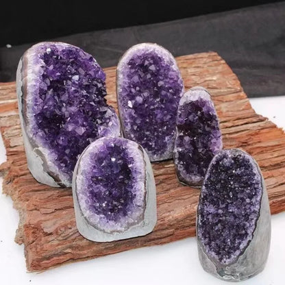 Natural Uruguay Amethyst Cave Purple Deode Ornaments Treasure