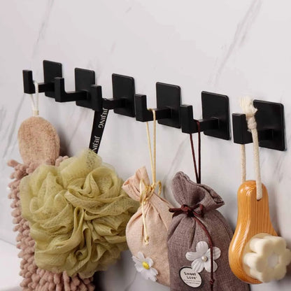 1-4pcs Strong Adhesive Wall Hook Sticker Hanging Coat