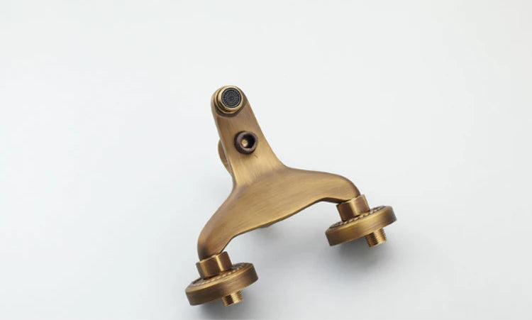 European Style Antique Retro Bathroom Shower Faucet Copper