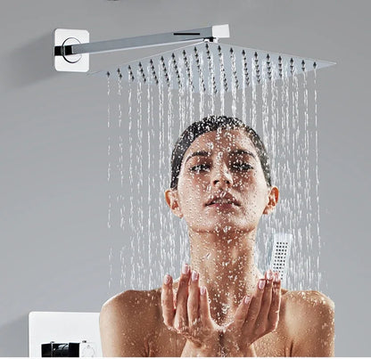 Concealed Shower System 2/3 Ways Water Outlet Hidden